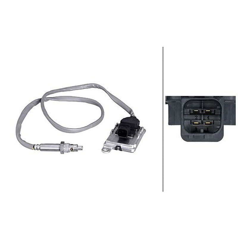 Hella NOx Nitrogen Oxide Sensor Exhaust Pin fits Daf Cf 2013-2015