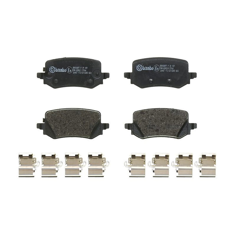 Brembo 4 x Rear Brake Pad Set fits Hyundai Tucson 2020-2021 1.6