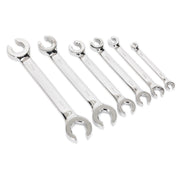 Seigen by Sealey Flare Nut Spanner Set 6pc Metric S0767 Seigen by Sealey  - Dynamic Drive