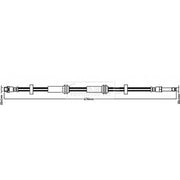 Borg & Beck Brake Hydraulic Hose Line Front Right BBH8397