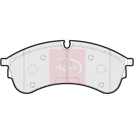Apec Front Brake Pad Set fits Man Tge 2017-2024 2.0