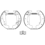 Mintex Brake Shoe Set Axle Kit fits Renault Trafic 1980-1989 1.4 1.6 1.7 2.0 2.1