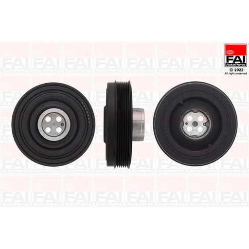FAI Crank Shaft Belt Pulley fits Jaguar E-Pace 2017-2018 2.0