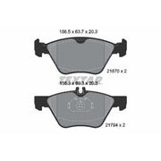 Textar Front Brake Pad Set 2167001