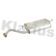 Klarius Box With Tail Pipe Rear fits Toyota Corolla 2001-2008 1.4 1.6