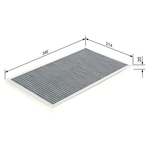 Bosch Cabin Air Filter (Pollen Filter) fits Audi A6 C4 1994-1997