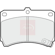 Apec Front Brake Pad Set fits Kia Rio I 2000-2005 1.3 1.5