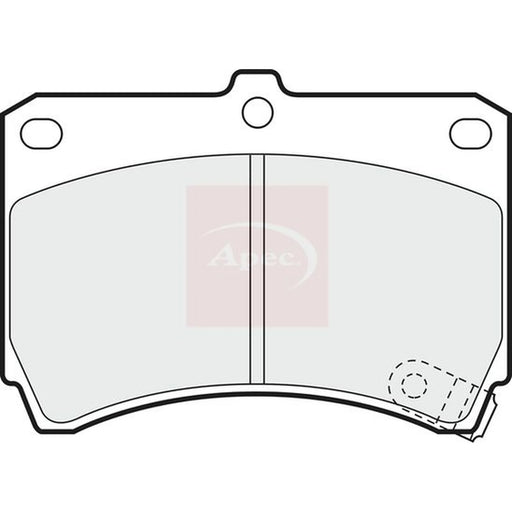 Apec Front Brake Pad Set PAD684