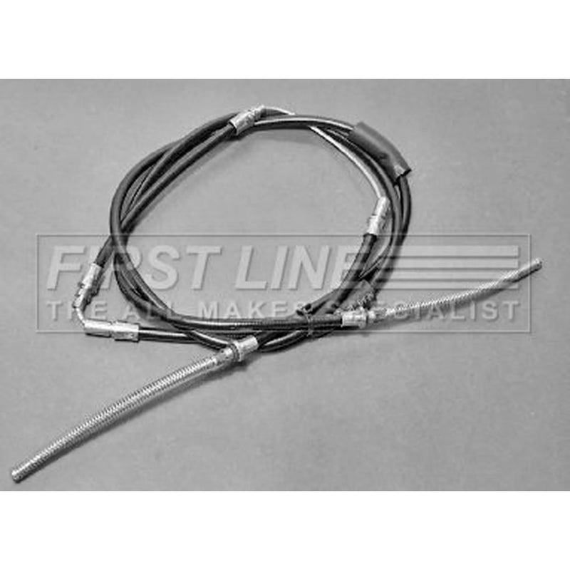 First Line Handbrake Cable Left Rear fits Ford Transit 1985-1992 2.0 2.5