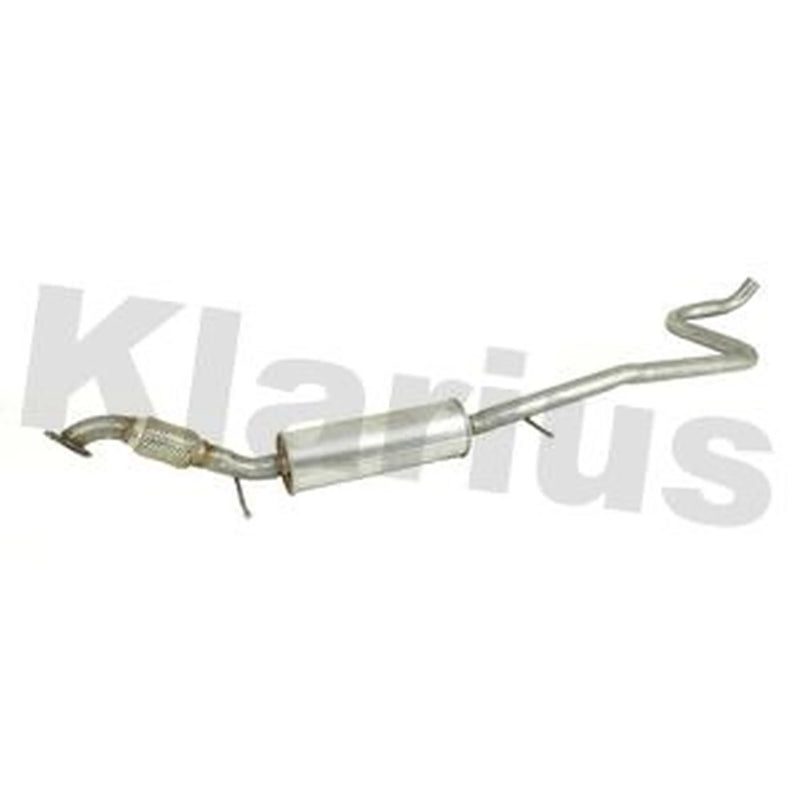 Klarius Box With Centre Pipe Centre fits Ford Fiesta VI 2008-2018 1.6