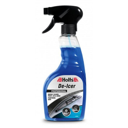 Holts Car De-Icer Spray Melts Windscreen Ice Frost Snow Winter De icer 500ml Holts - Dynamic Drive
