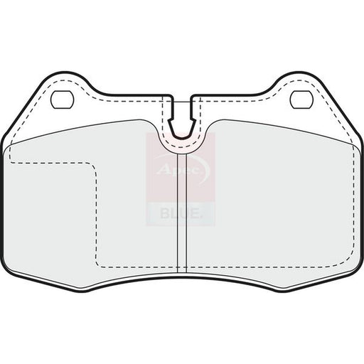 Apec Front Brake Pad Set fits BMW 5 1992-1995