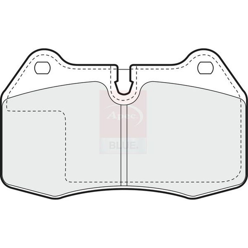 Apec Front & Rear Pads fits Maserati Quattroporte V 2004-2012 4.2