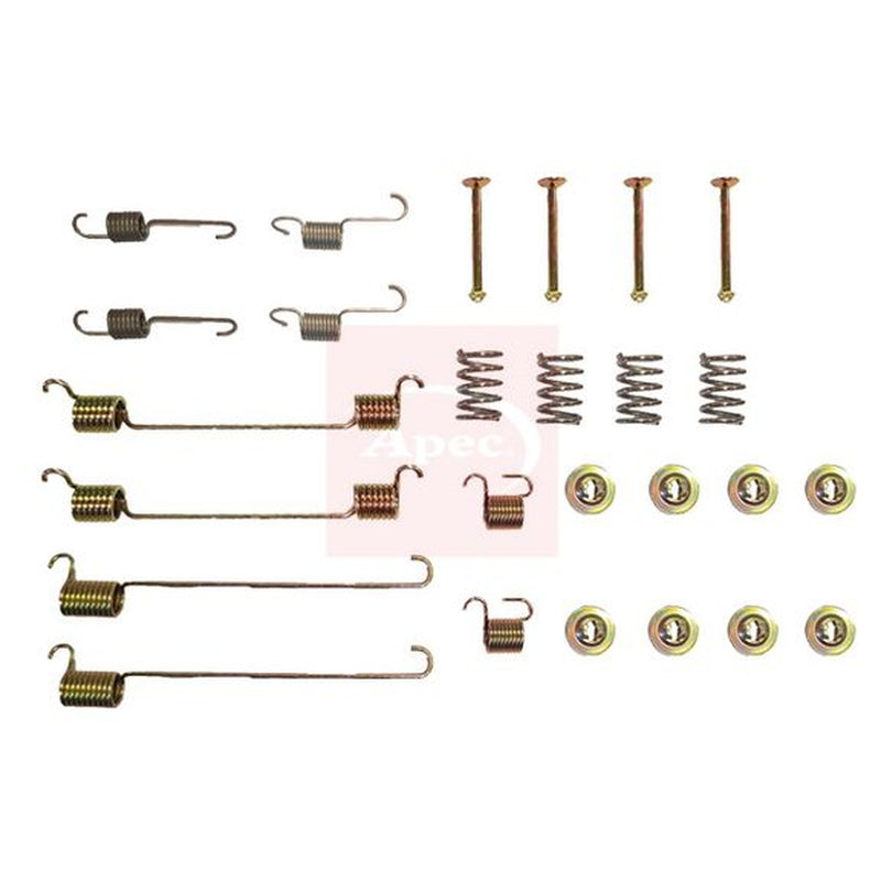 Apec Brake Shoe Accessory Kit Rear fits Mazda Demio 1998-2003 1.3 1.5