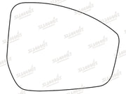 Summit Stick-On Standard Mirror Glass fits Range Rover Evoque 14 on RHS Summit - Bars 4 Cars