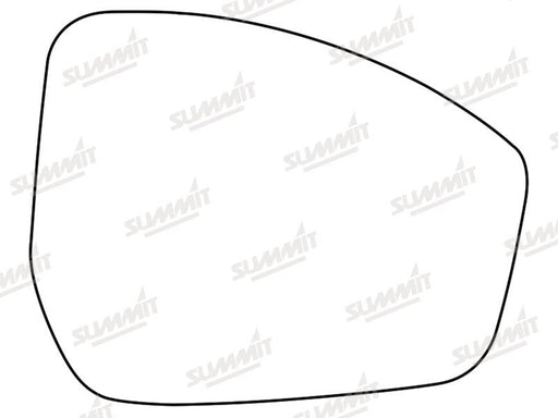 Summit Stick-On Standard Mirror Glass fits Range Rover Evoque 14 on RHS Summit - Bars 4 Cars