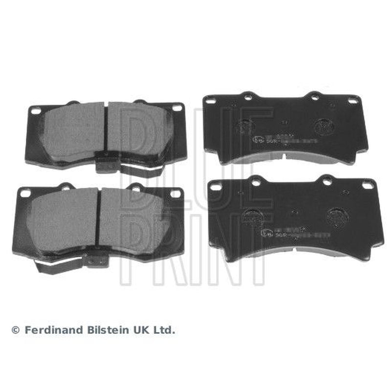 Blue Print Front & Rear Pads fits Hummer Hummer H3 2005-2006 3.5 3.7