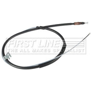 First Line Handbrake Cable Left Rear fits Peugeot 2008 II 2019 on 1.2 1.5