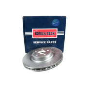 Borg & Beck Front / & Rear / Brake Discs & Pads fits Mercedes-Benz Slk 2011-2012