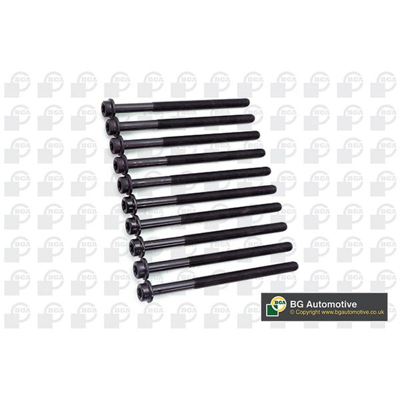 BGA Cylinder Head Bolt Set with Cylinder Head Gasket Kit fits Ford Galaxy I