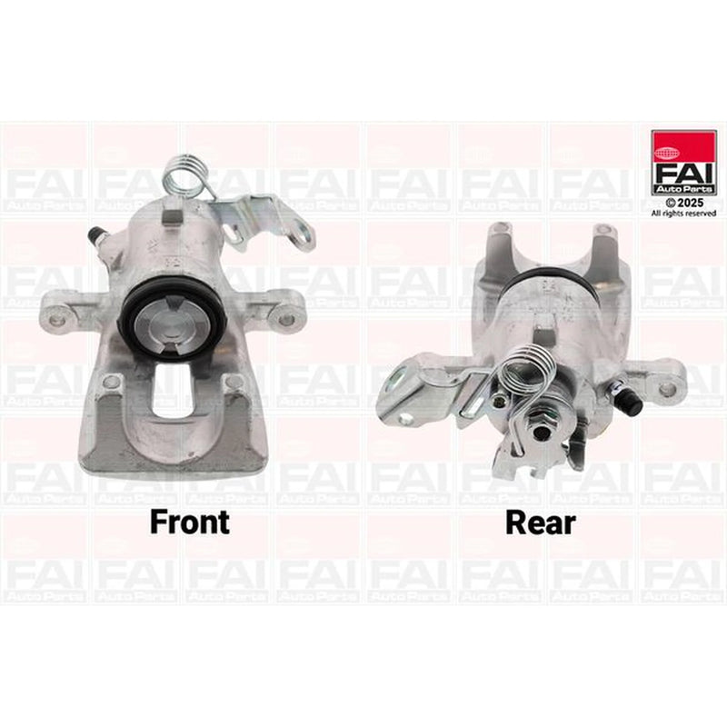 FAI Brake Caliper Assembly Rear Right fits Opel Astra G 1998-2005
