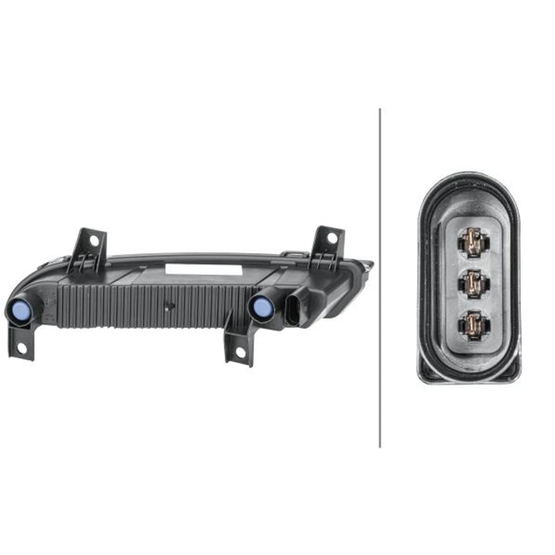 Hella Daytime Running Light LED Left fits Skoda Octavia II 2004-2013