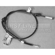 First Line Handbrake Cable Left Rear fits Honda Civic VI 1995-2000 1.6