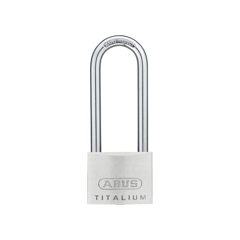Abus Mechanical 64TI/50mm TITALIUM™ Padlock 80mm Long Shackle ABUS Mechanical - Dynamic Drive
