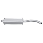 Hella End Silencer Rear fits Renault Extra 1985-1998 1.0 1.1 1.4 1.6