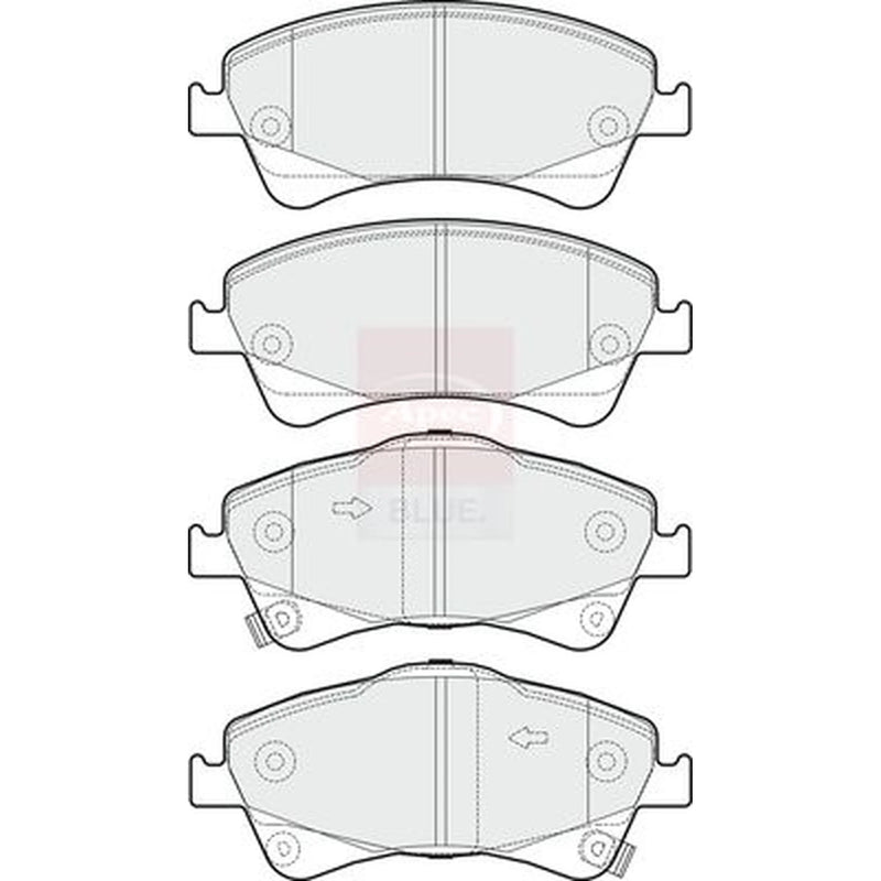 Apec Front Brake Pad Set PD3260