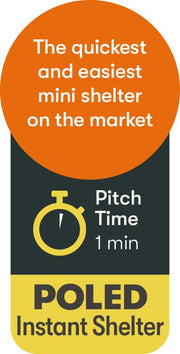 Quest Screen House 4 Mini pop up Gazebo Green Quest - Dynamic Drive