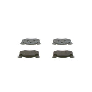 Bosch Front & Rear Pads fits Peugeot 206 1998-2003 1.6