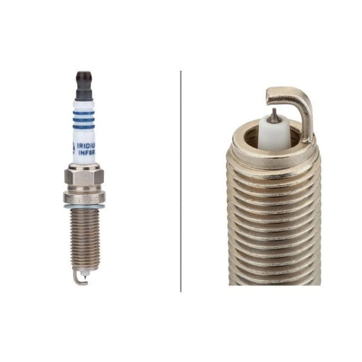 Hella Engine Spark Plug fits Nissan Cube 2009 on 1.6