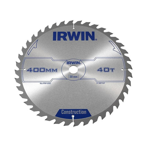 Irwin® General Purpose Table & Mitre Saw Blade 400 x 30mm x 40T ATB IRWIN® - Dynamic Drive