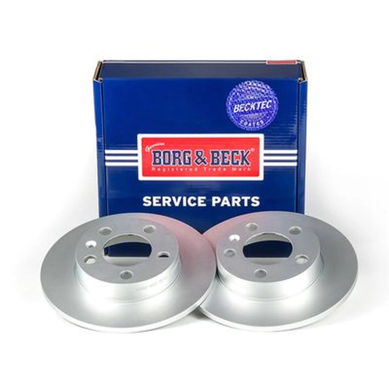 Borg & Beck Front & Rear Brake Discs & Pads fits Seat Ibiza St 2015-2016 1.4