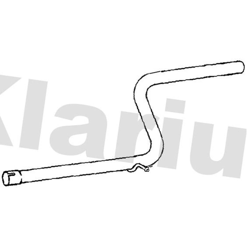 Klarius Exhaust Pipe OD fits VW Caddy III 2007-2015 1.6 2.0