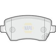 NAPA Front Brake Pad Set fits Suzuki Splash 2008 on 1.0 1.2 1.3