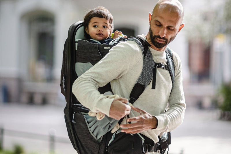 Thule Sapling baby rucksack agave green Baby backpack Thule - Bars 4 Cars