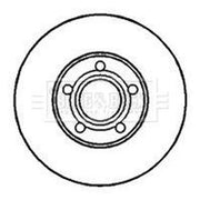 Borg & Beck Front & Rear Brake Discs & Pads fits VW Passat B5 1996-2000