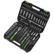 Sealey Socket Set 171pc 1/4" 3/8" & 1/2"Sq Drive WallDrive Metric S01211 Sealey - Dynamic Drive