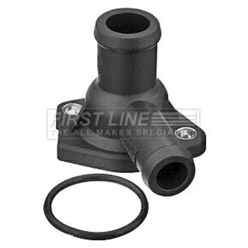 First Line Coolant Flange Housing Connector fits Audi 100 C3 1982-1990 1.8