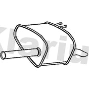 Klarius Box With Tail Pipe Rear fits Hyundai I10 I 2007-2013 1.1 1.2