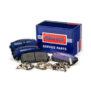 Borg & Beck 4 x Rear Brake Pad Set BBP2117
