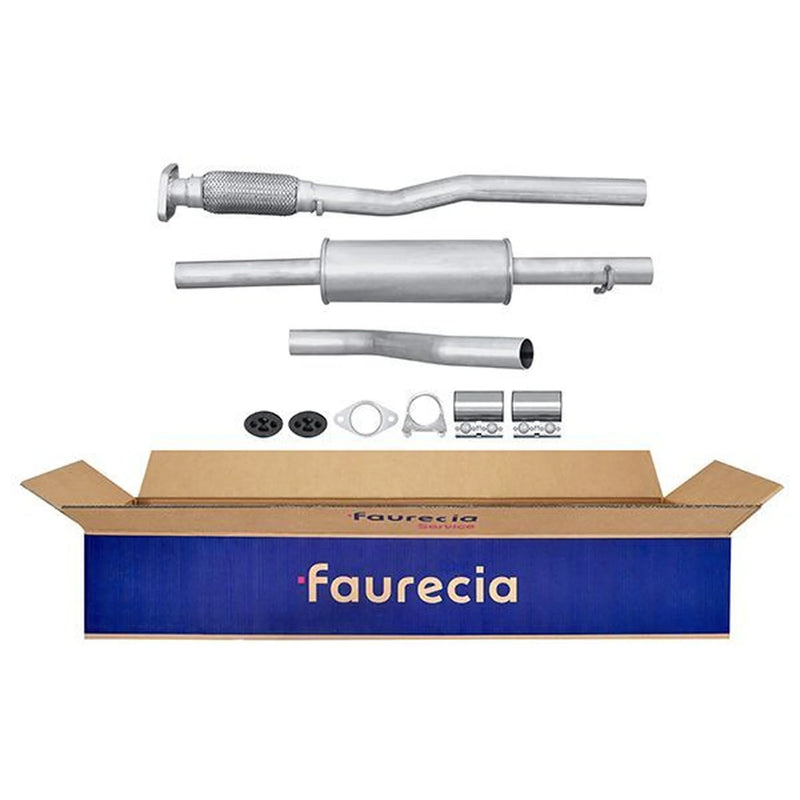 Hella Front Silencer Front fits Fiat Punto 2003-2012 1.4