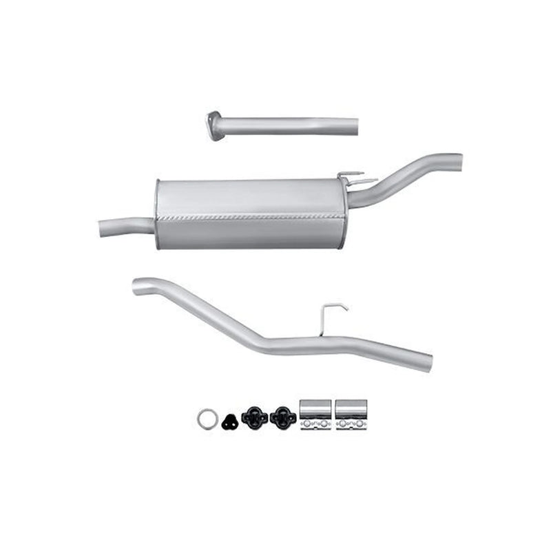 Hella End Silencer Rear fits Toyota Hilux V Pickup 1988-1997 2.4