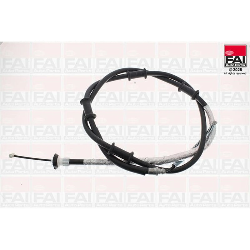 FAI Handbrake Cable Left Rear fits Fiat Doblo Cargo 2010-2023 1.3 1.4 1.6 2.0