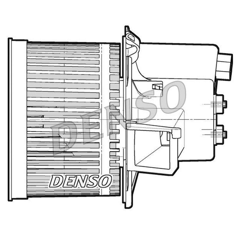 Denso Heater Blower Fan fits Fiat 500 2007 on 1.2 1.3 1.4