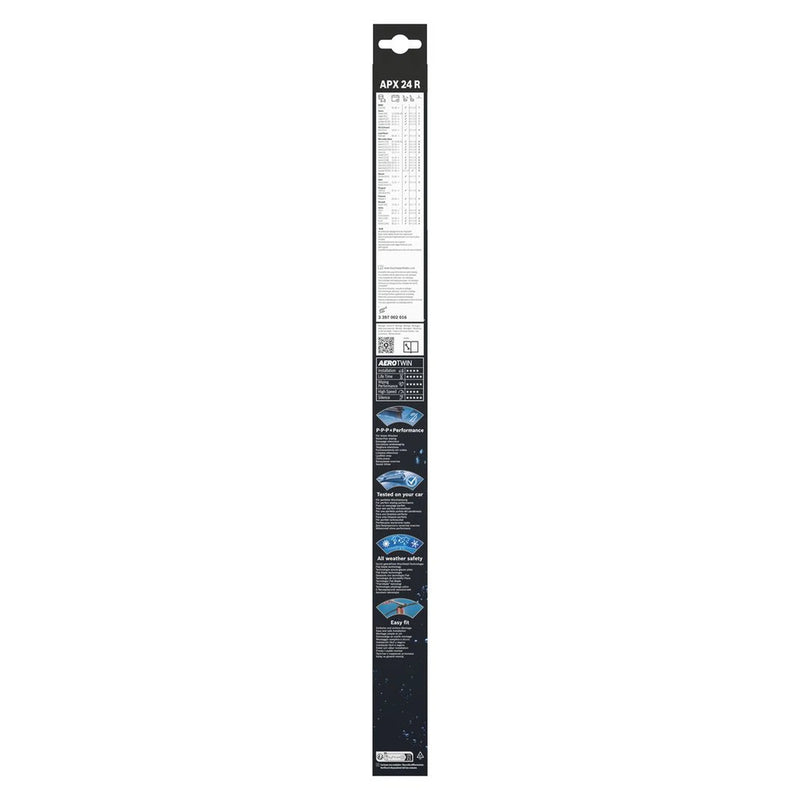 Bosch Aerotwin Wiper Blade 600mm — APX24R fits BMW X2 2017-2023
