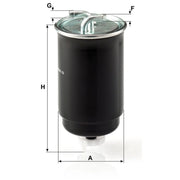 MANN-FILTER Full Service Kit with Air, Oil, Fuel & Cabin Filte fits Rover 200 II