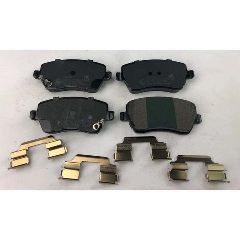 Juratek Front Brake Pad Set fits Opel Agila B 2008-2014 1.0 1.2 1.3